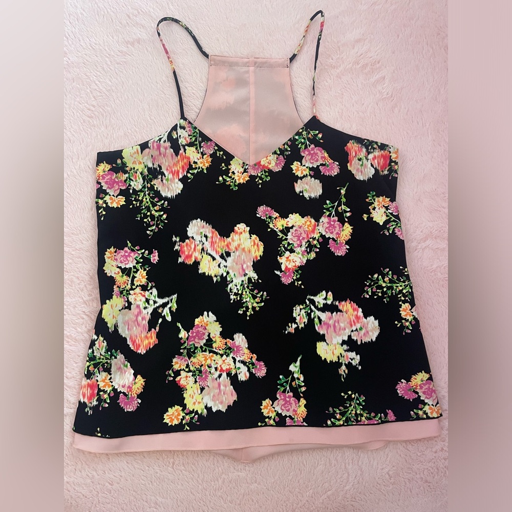 New Floral Tank - No Label